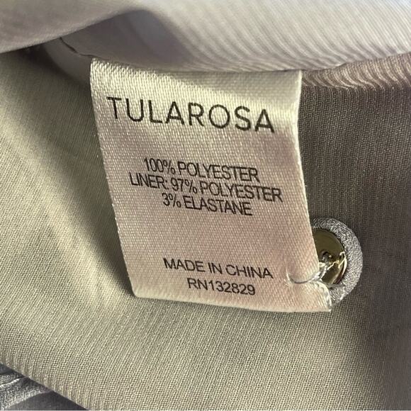 Tularosa Revolve Ashley Purple Wrap Tie Lined Romper Small - Picture 6 of 8